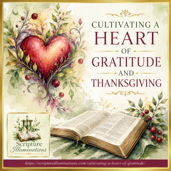 Cultivating a Heart of Gratitude and Thanksgiving