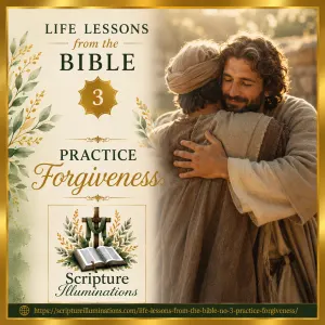 Life Lessons from the Bible No. 3:  Practice Forgiveness