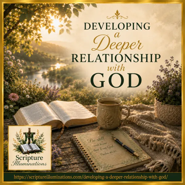 Developing a Deeper Relationship with God