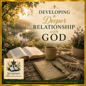 Developing a Deeper Relationship with God