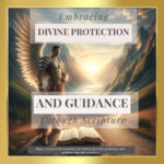 Embracing Divine Protection and Guidance Through Scripture Gold Border Image 500x500