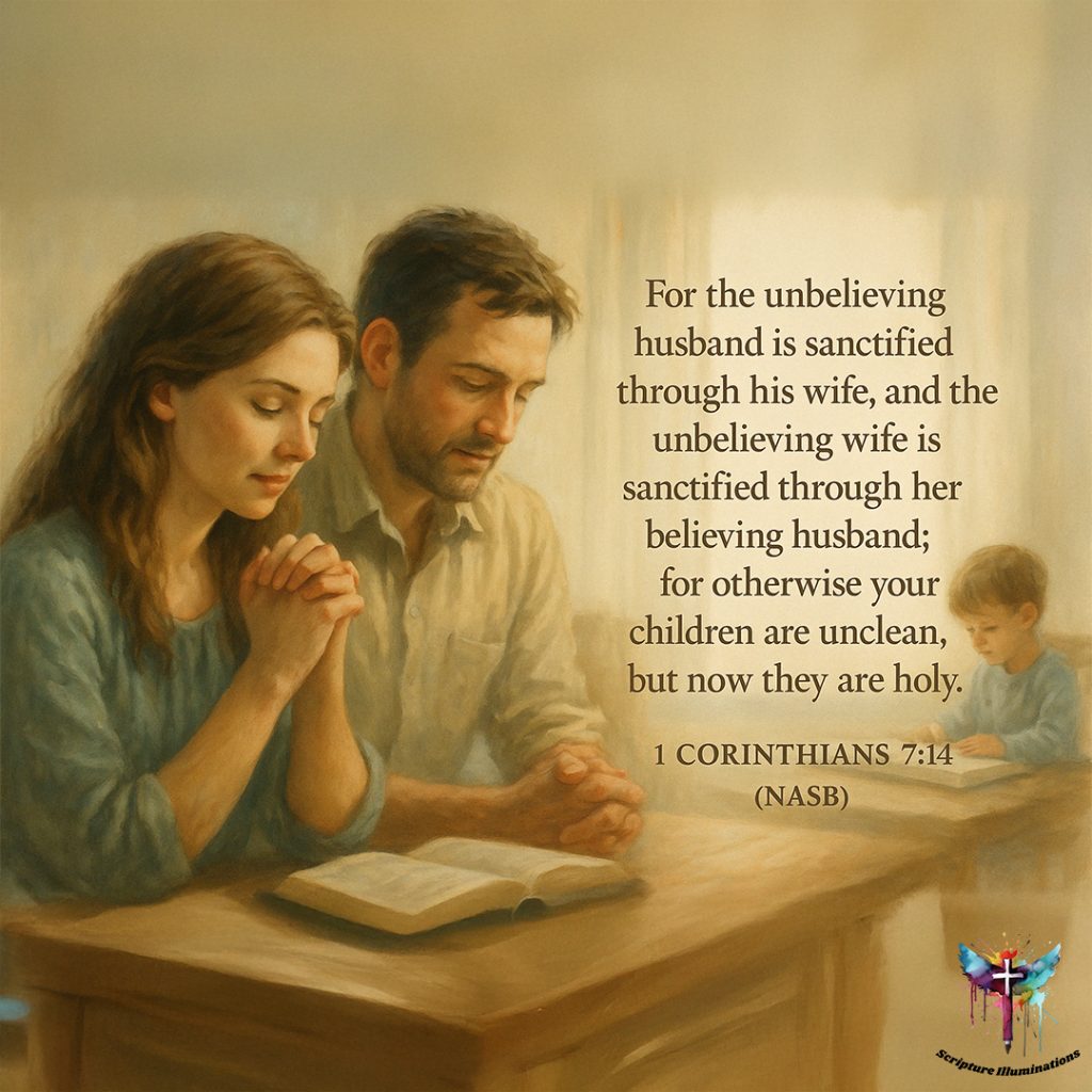 1 Corinthians 7:14 
