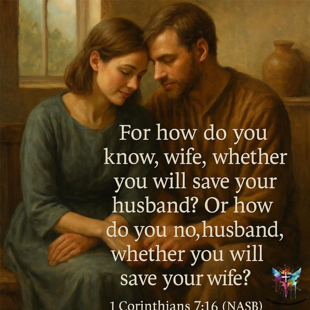1 Corinthians 7:16 