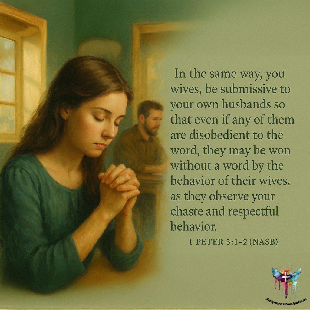 1 Peter 3:1–2 