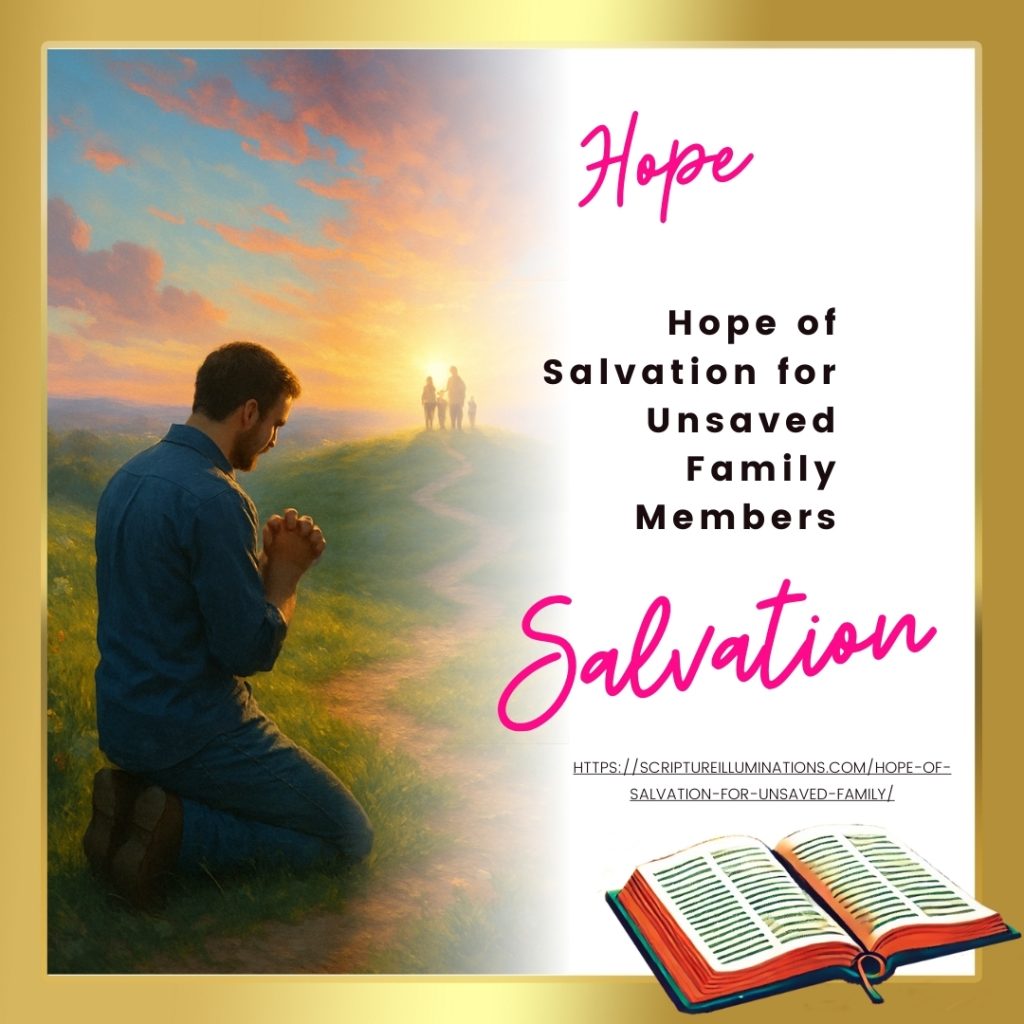 Blog Post 28 Hope of Salvation for Unsaved Family Members