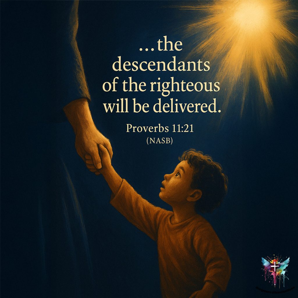 Proverbs 11:21b 