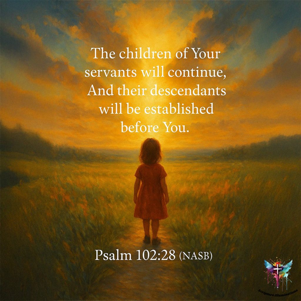 Psalm 102:28 