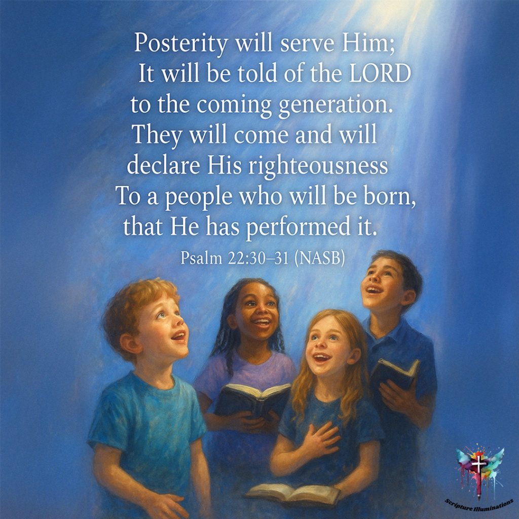 Psalm 22:30–31 